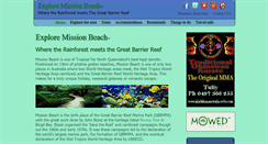 Desktop Screenshot of exploremissionbeach.com
