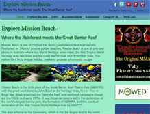 Tablet Screenshot of exploremissionbeach.com